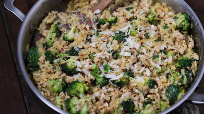 ground-turkey-and-broccoli-orzo-featured-image